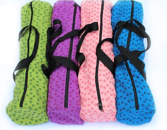 professional fashion TPE yoga mat bag/polyester yoga backpack