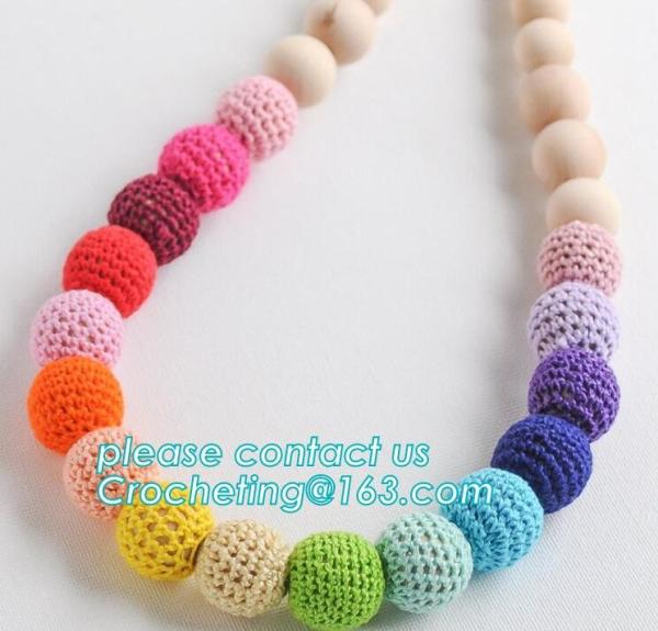 Teething necklace Baby Shower Girl, Baby Flower Bracelet, Mommy Charm Bracelet, Wooden Toddler Toy