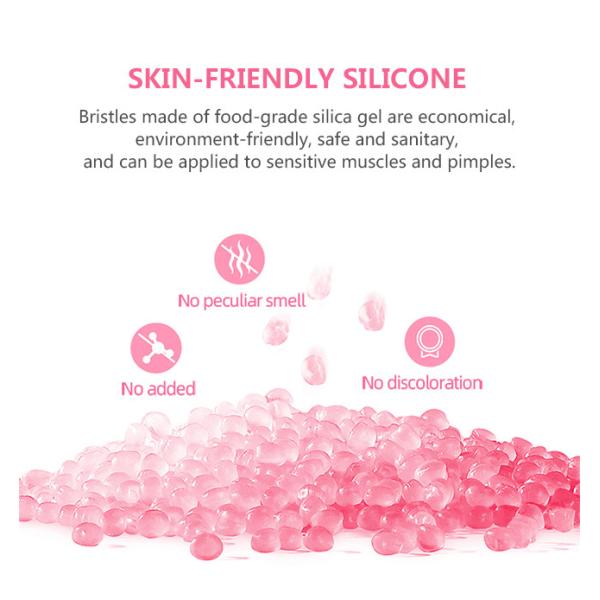 Waterproof Rechargeable 700 RPM 70g Silicone Facial Cleansing Brush