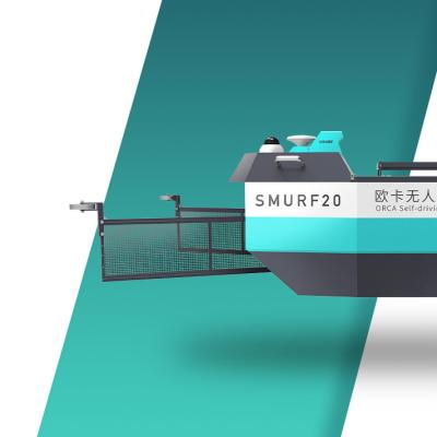 Aluminum SMURF Autonomous Surface Vehicles Unmanned Hydrographic Survey Boat