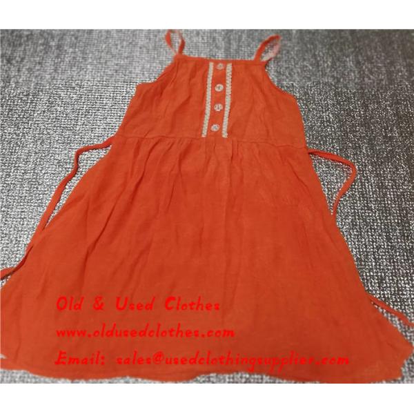 Bundle Used Kids Clothes Second Hand Childrens Clothing Girls Orange Dress
