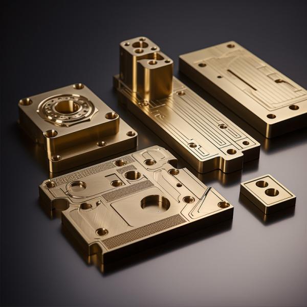 Заказные латуниные CNC-обрабатывающие детали, поворачивающие, фрезерные, броширующие, обрабатывающие