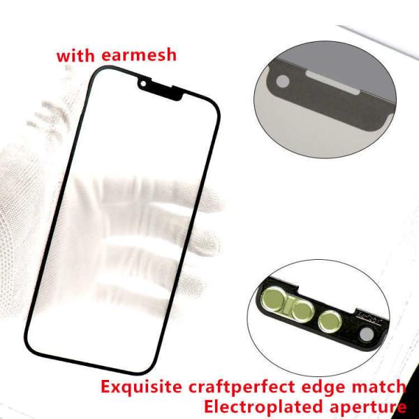 Compatible Other Glass With OCA Lcd Front Glass Lens for Iphone 13 Mini Screen Touch Panel Front Outer Glass Lens Cover