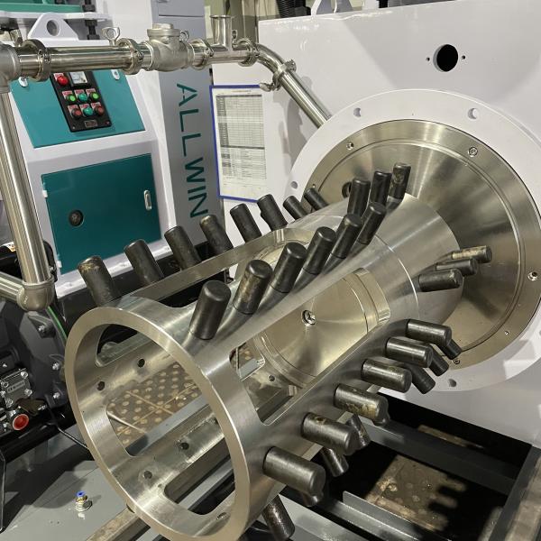 Pin Type Horizontal Sand Mill For Latex Products 3C Coating Print Ink Electronic Ink