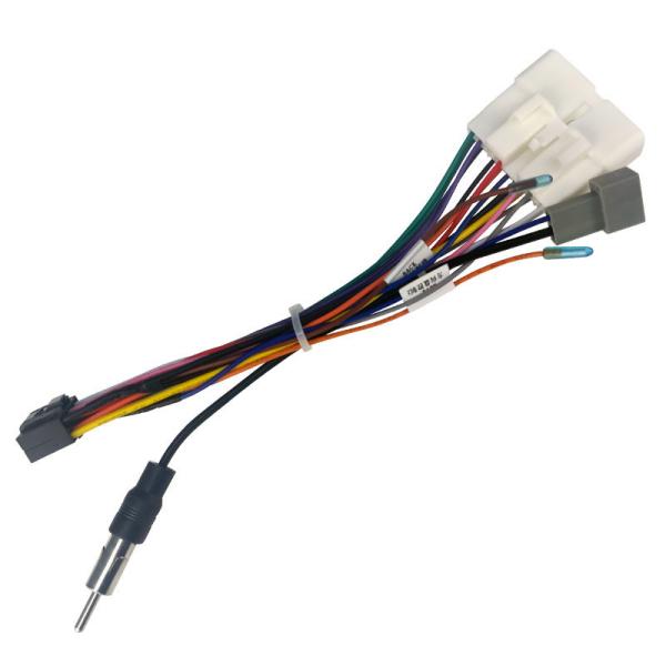 200mm Length 16P Terminal Wire Harness For Low Profile Car