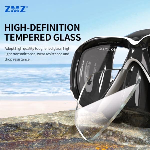 Double Breath Tube Scuba Snorkel Gear set Diving Mask For Children