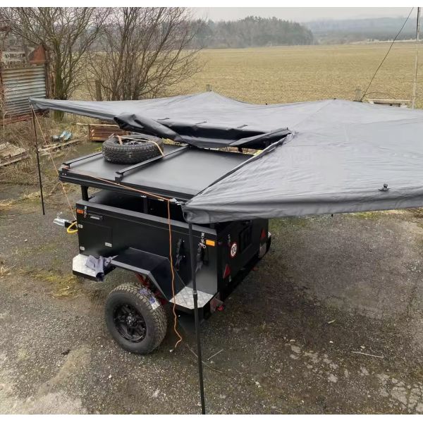 Factory Price 4x4 Small Mini Trailer Off-road Vehicle Standard Camping Trailer Outdoor Self-driving Camper Travel Trailer