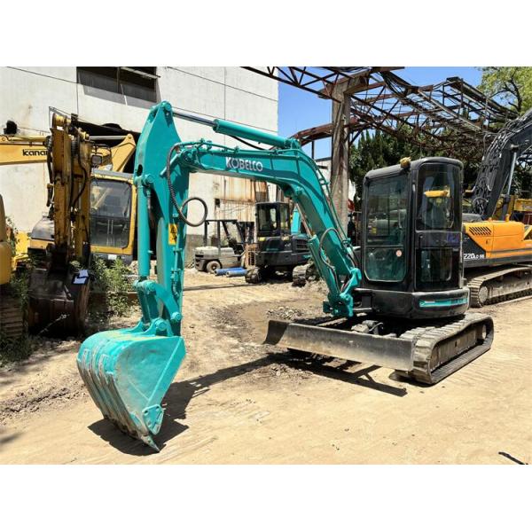 40.5 KW Original Japanese Kobelco 55sr 5-ton Mini Excavator Crawler Excavator Machine