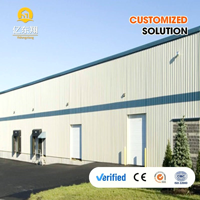 Earthquake-resistant Fireproof Steel Frame Building with High Load Bearing Capacity for Corporate Offices