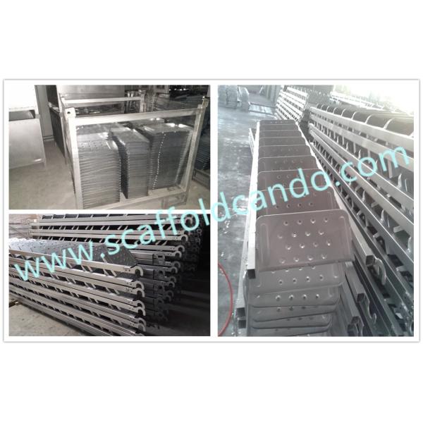 Scaffolding manufacturer supplying 450*2677mm 9 steps scaffolding galvanized steel ladder with good quality low price
