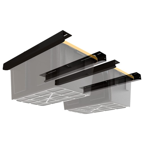Ceiling Bracket for Basement Overhead Garage Storage Bin Rack Holding Gallon Tote