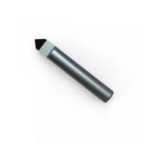 moinho de extremidade Diamond End Mill cristalino poli da profundidade PCD de 1mm a de 3.5mm único