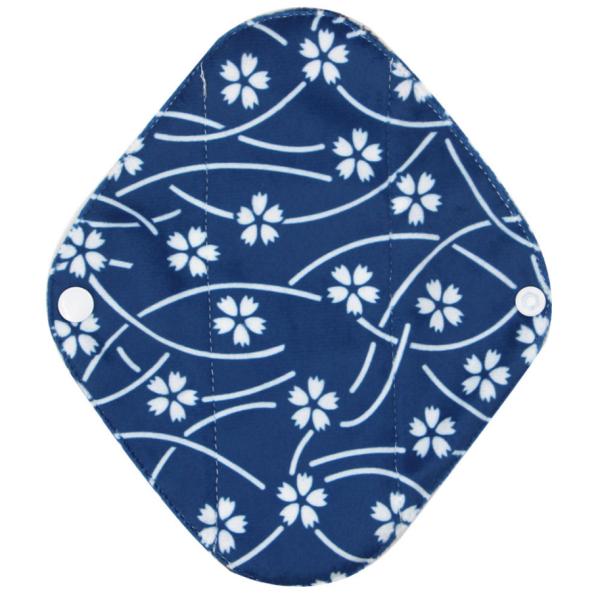 Reusable Bamboo Period Pads Washable Cloth Sanitary Pantyliner Absorbency Charcoal