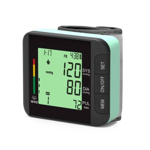 Portable Voice Activated Wrist Blood Pressure Monitor with GB15979-2002 Certification