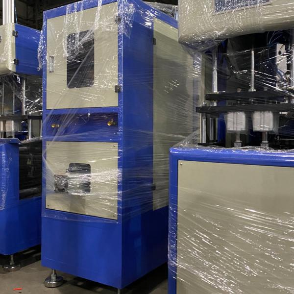 2022 Service 2 Cavity Semi Auto Plastic Bottle Making Machine for South Africa Market