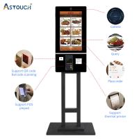 kiosque de commande de paiement d'individu de 32inch McDonalds pour le restaurant d'aliments de préparation rapide