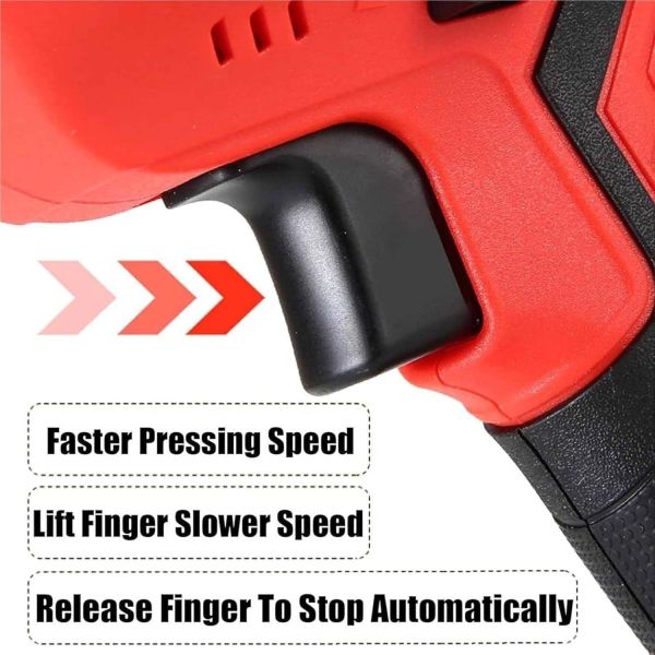 Portable Bone Cutting Machine, Home Lightweight Electric Bone And Meat Saw, Electric Butchers For Commercial Home, Battery Powered & Lock Switch, For Meat Pork Fish Ribs, With 4 Saw Blades