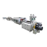 Machine d'extrusion de tuyaux en plastique HDPE / PP à refroidissement par eau