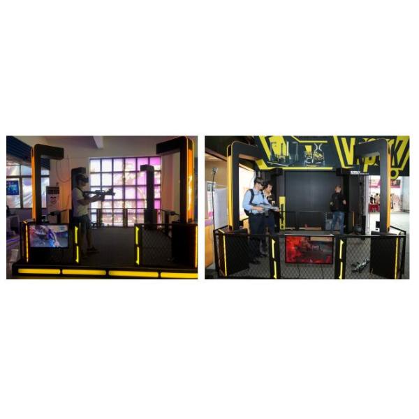 Four Player Battle 9D VR Shooting Simulator With Auto Lifting Glasses