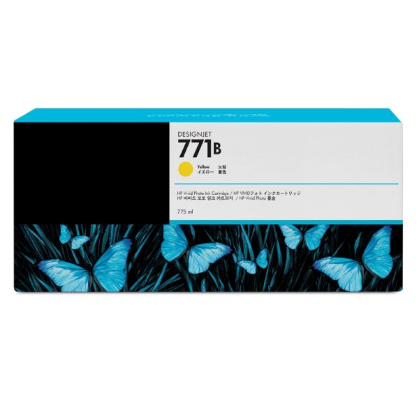 HP 771 Original Colored 775ml Full Cartridge Compatible HP DesignJet Z6200/Z6610/Z6810 Digital Printing Photo Printers SG