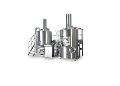 Stainless Steel 2 Vessel Brewhouse With Automatic Brewing System CE Certification