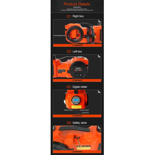 портативная 5 тонн гидравлический Джек с циновками Nonslippy манометра