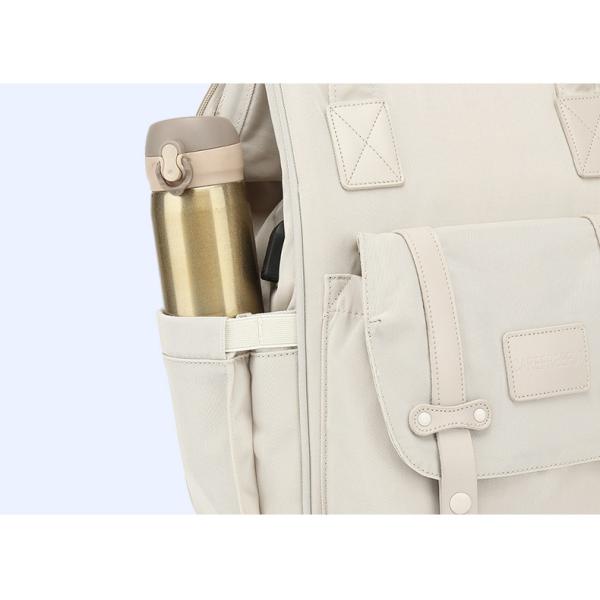 Thermal Insulation Nylon Travel Changing Bag With USB Charging Port 35L