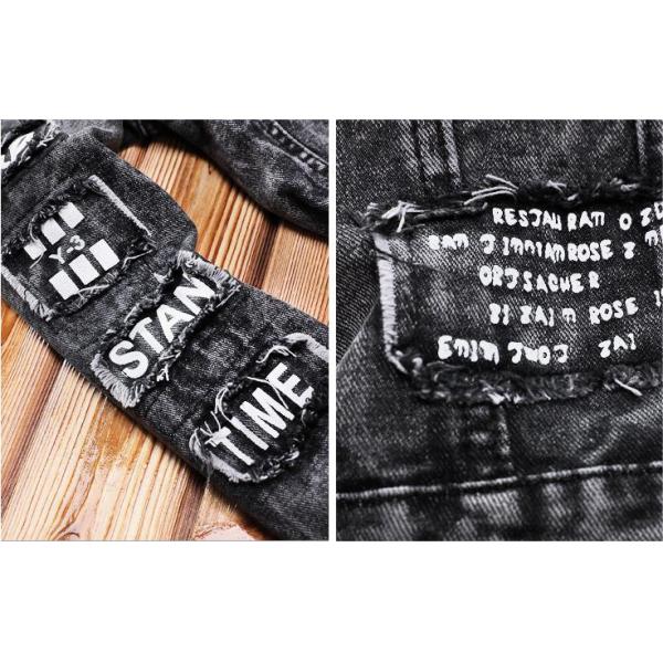 Men's Outdoor Denim Suit Single-Breasted Jackets with Polyester/Denim Blend Material