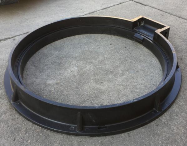 Long Lasting Molded FRP Fiberglass Reinforced Plastic Manhole Cover Bolted Installation Method Durable