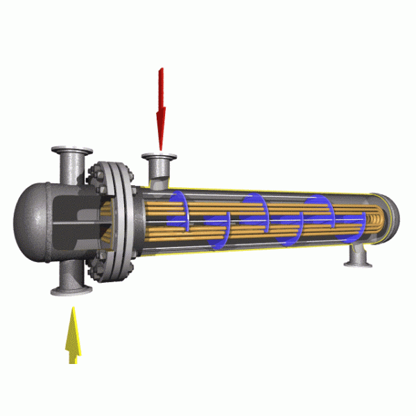 Pure Gr2 Titanium Tubular Heat Exchanger Corrosion Resistant ASTM B861
