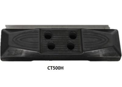 Almofadas da trilha de máquina/Caterpillar de trituração, corrente nas almofadas de borracha da trilha