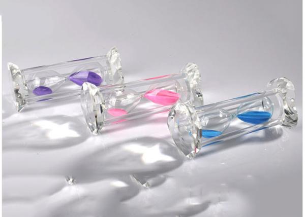 Desktop Crystal Glass Material Hourglass 15 Or 30 Minutes Type Sand Clock
