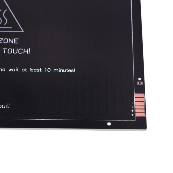 220mm*275mm*3mm 24V 200W MK3 3D Printer Heatbed Aluminum Substrate