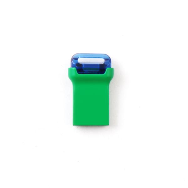 Green Color Mini Usb 3.0 Metal Usb Flash Drive Rectangular With A-Class Flash Chip