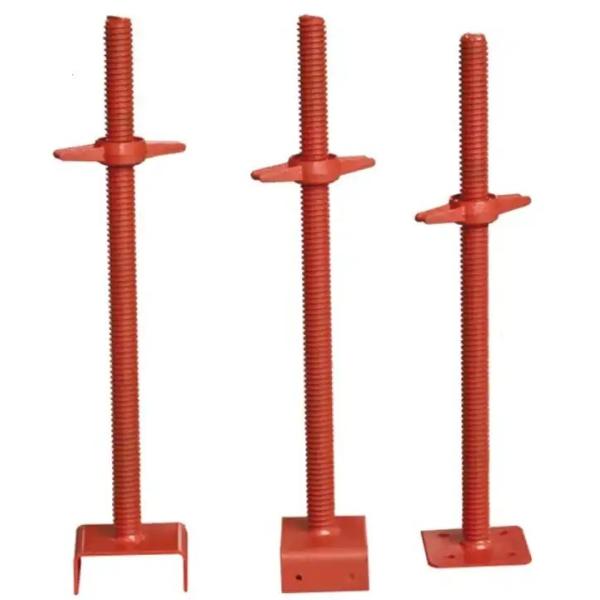 Building Construction Silver Base Jack Scaffolding for Adjustable Base