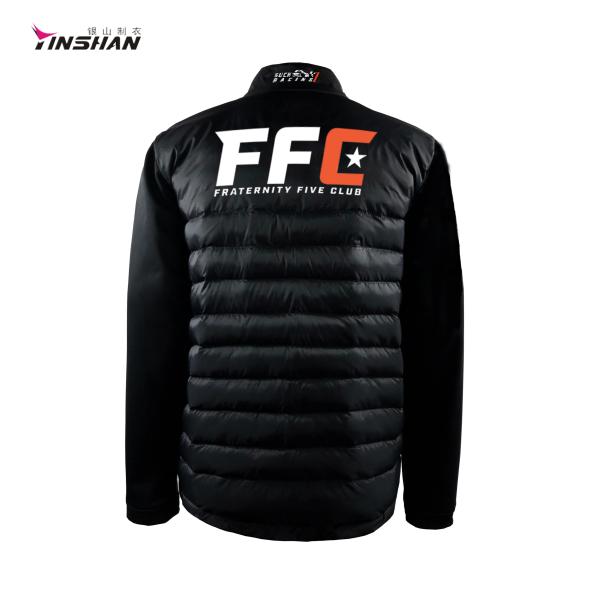 Meilleur vendeur sur mesure imprimé moto noire voiture de course porter de sport chaud homme veste