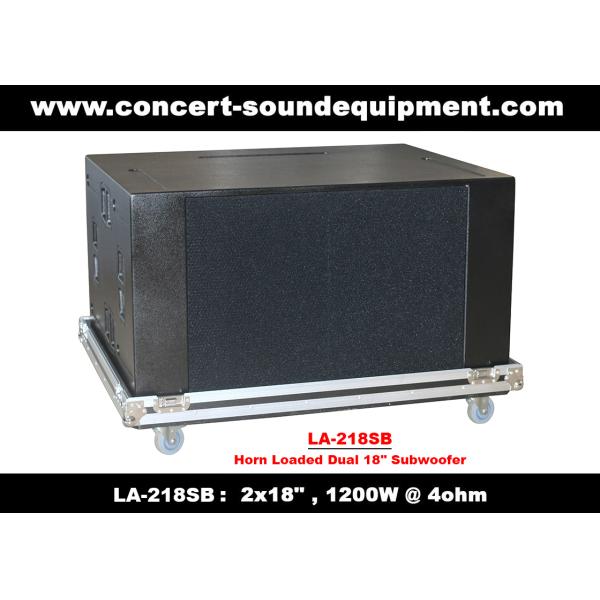 4ohm 1200W Concert Sound Equipment  2x18