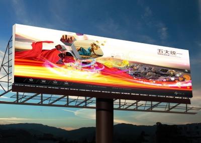 RGB Outdoor Full Color LED Display Screen Reliable System Long Service Life