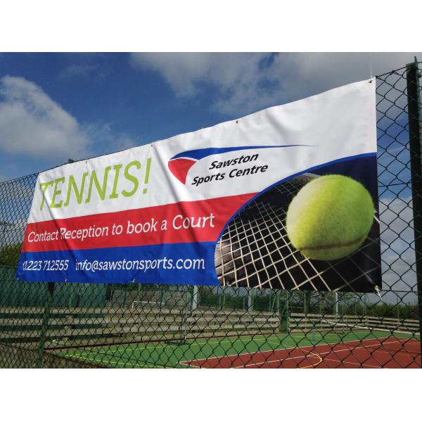 Vinyl Outdoor Advertising Backdrop Wall Banner 3.2m Width