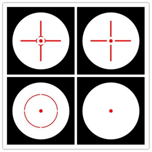 7.4mm Exit Pupil KANDAR Reflex Hunting Red Dot Green Dot Sight with FREE Eye Relief