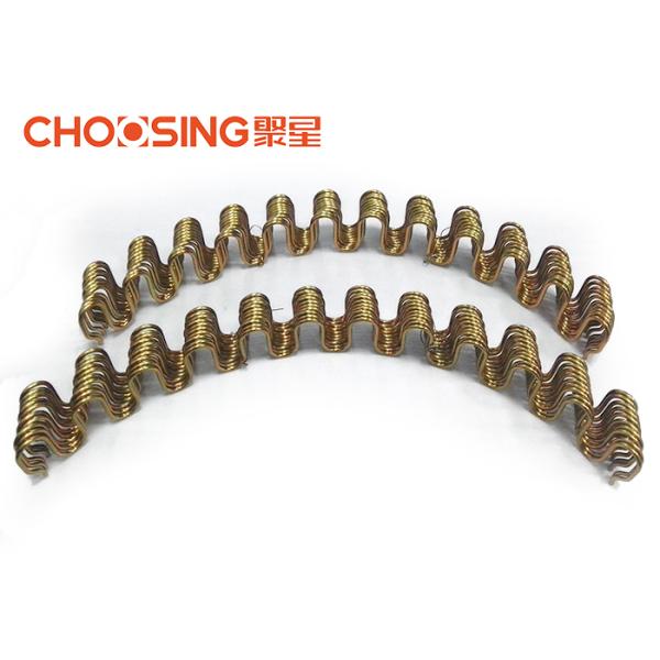 Deep Arch 8 Gauge Zig Zag Springs , Repair Couch Springs Serpentine Super Loop / Functional