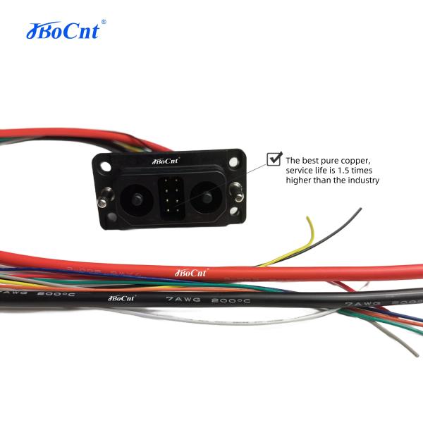 2+8P 100A 200A stackable high current energy storage connector for lithium battery packs