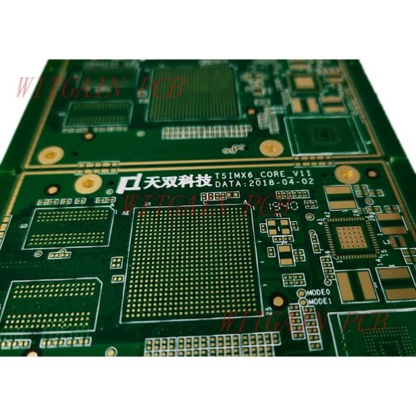 SMT rigid PCB Printed Circuit Boards 6 Layer 100 Ohm