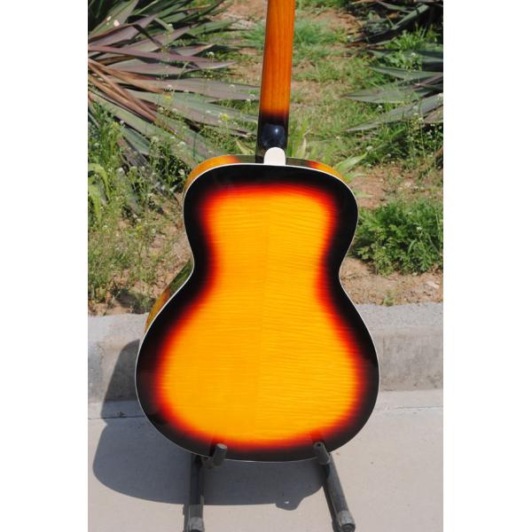 Free shipping sunburst J200 acoustic guitar,fishman EQ acoustic guitar