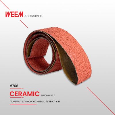 Polyester Cloth Top Size Coating Abrasive Cloth Rolls For Sanding Stainless Steel