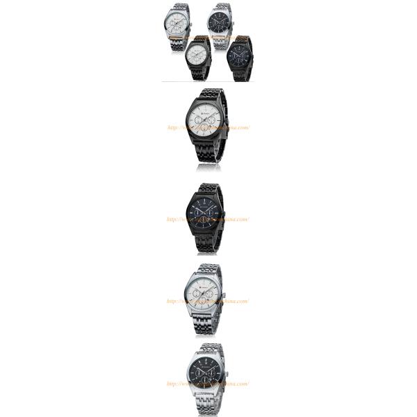 CURREN 8134 Fashion Jewelry Watches Full Stainless Steel Retro Watch Man Men Quartz Watch