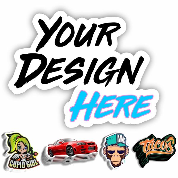 Custom Magnet Die Cut Stickers Oilproof Scratchproof Weather Resistant