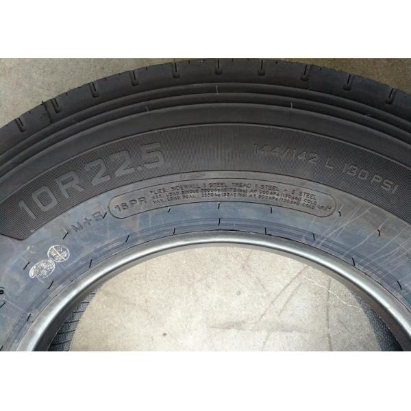 Urban Buses / Travel Coach Tires 10R22.5 Closed Outboard Shoulder Design