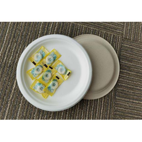 7 Inch 8g 50pcs/Bag Bio Food Packaging Plate