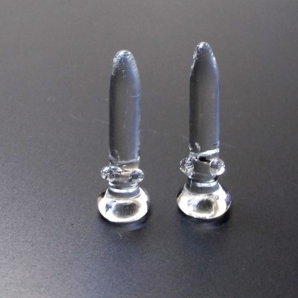 All Clear Glass Bongs Parts Glass Nail Male Jonit Dabbers Oil Rig Straight Type